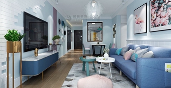 小(xiǎo)兩居室的現代北歐風設計鑒賞