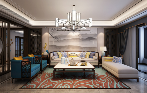 水岸東方180平米新(xīn)中(zhōng)式讓人驚豔